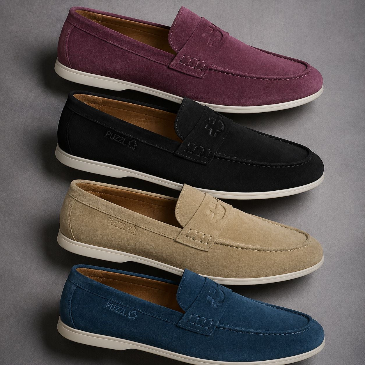 Suede FCT Puzzle Loafers